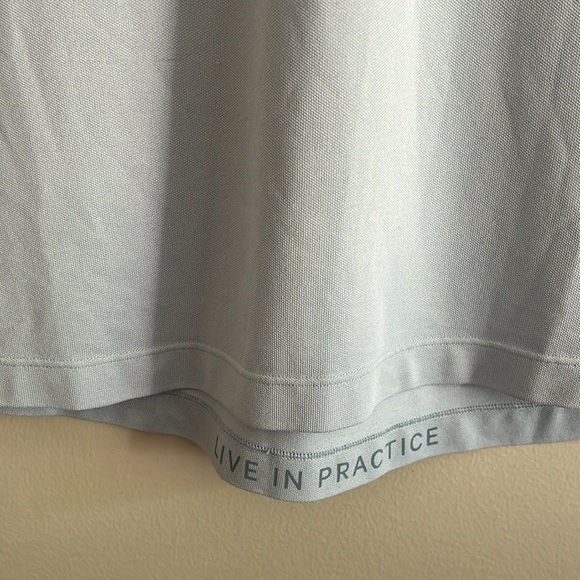Lululemon Tech Pique Polo Light Blue/Grey - Picture 7 of 12